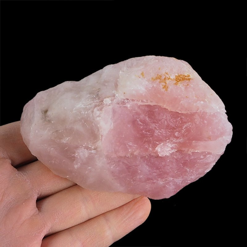 KWARC RÓŻOWY - BRYŁKA - 96 mm - NAMIBIA