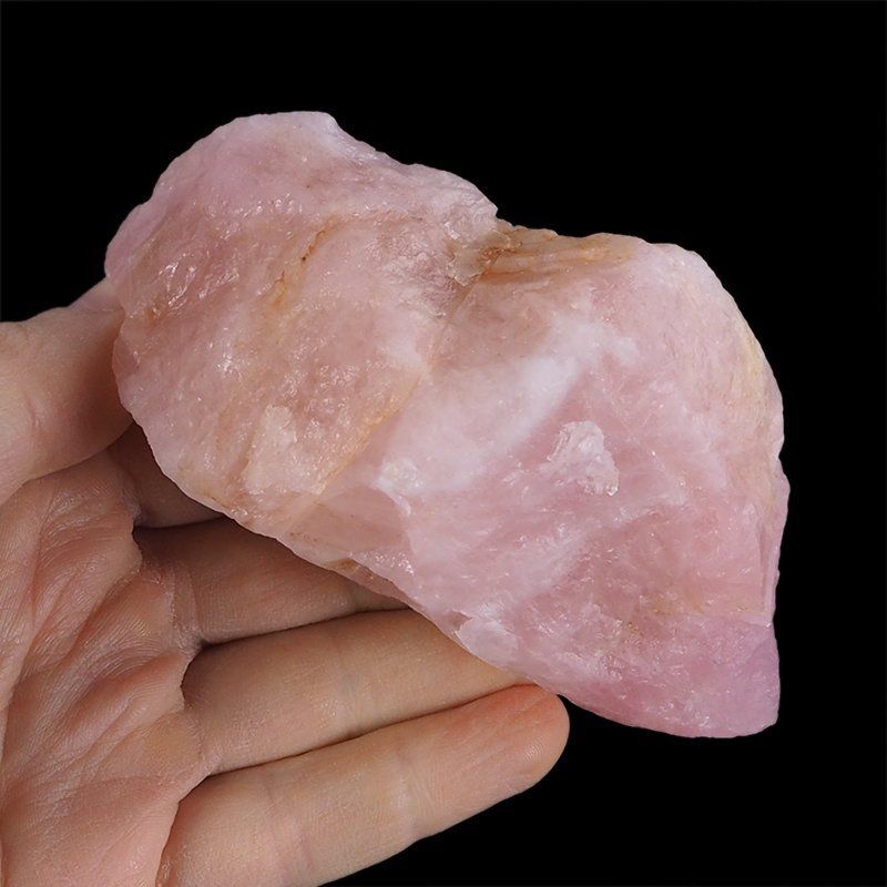 KWARC RÓŻOWY - BRYŁKA - 108 mm - NAMIBIA