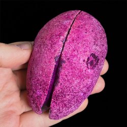 AGAT RÓŻOWY - DWIE POŁÓWKI - 89 mm - BRAZYLIA