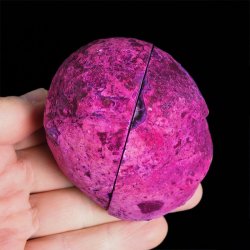 AGAT RÓŻOWY - DWIE POŁÓWKI - 62 mm - BRAZYLIA