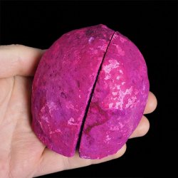 AGAT RÓŻOWY - DWIE POŁÓWKI - 88 mm - BRAZYLIA