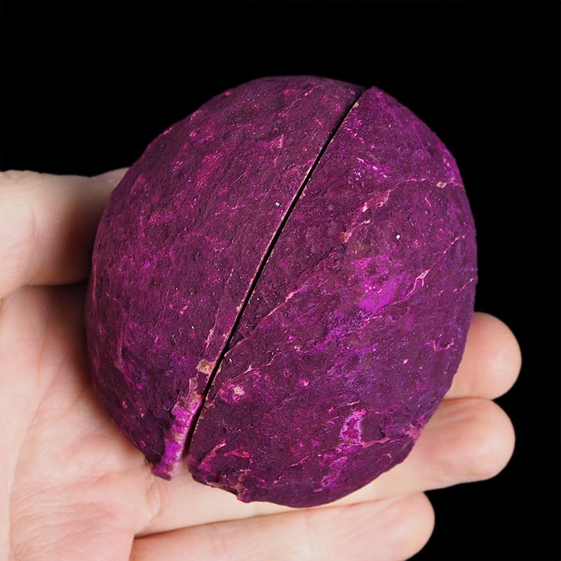 AGAT RÓŻOWY - DWIE POŁÓWKI - 73 mm - BRAZYLIA