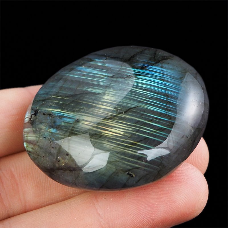 LABRADORYT - OTOCZAK - 46 mm - MADAGASKAR