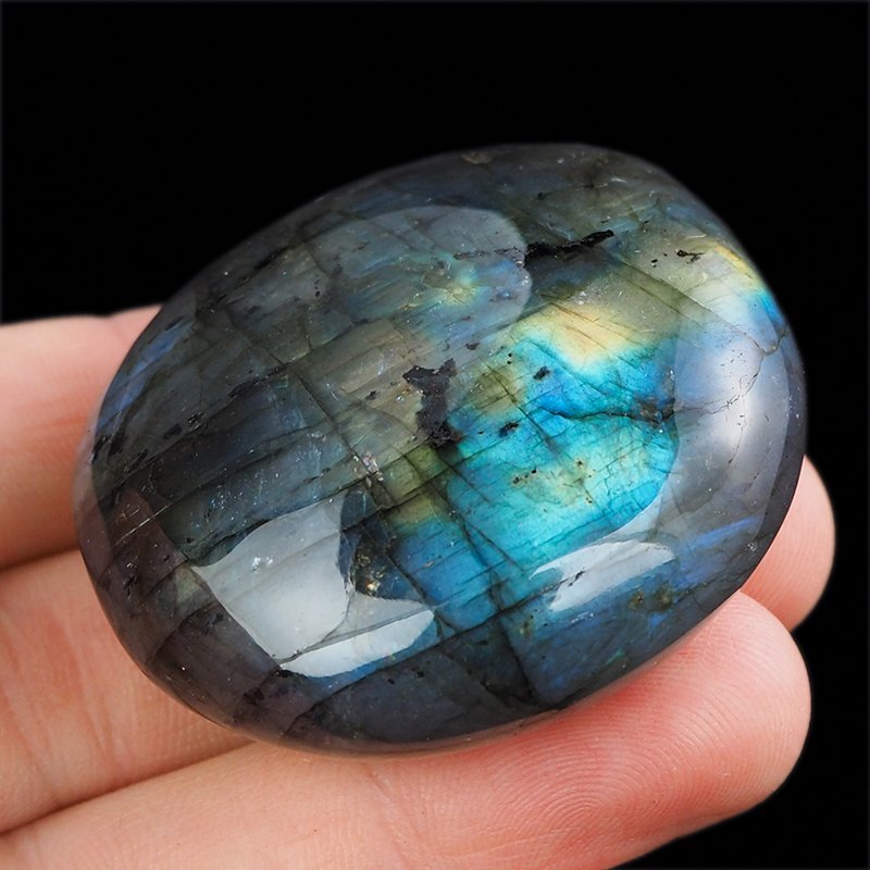 LABRADORYT - OTOCZAK - 46 mm - MADAGASKAR