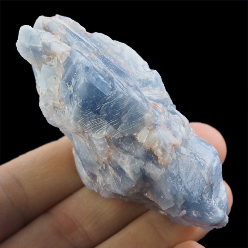 KALCYT SZAFIROWY (NIEBIESKI) - BRYŁKA - 74 mm - MEKSYK