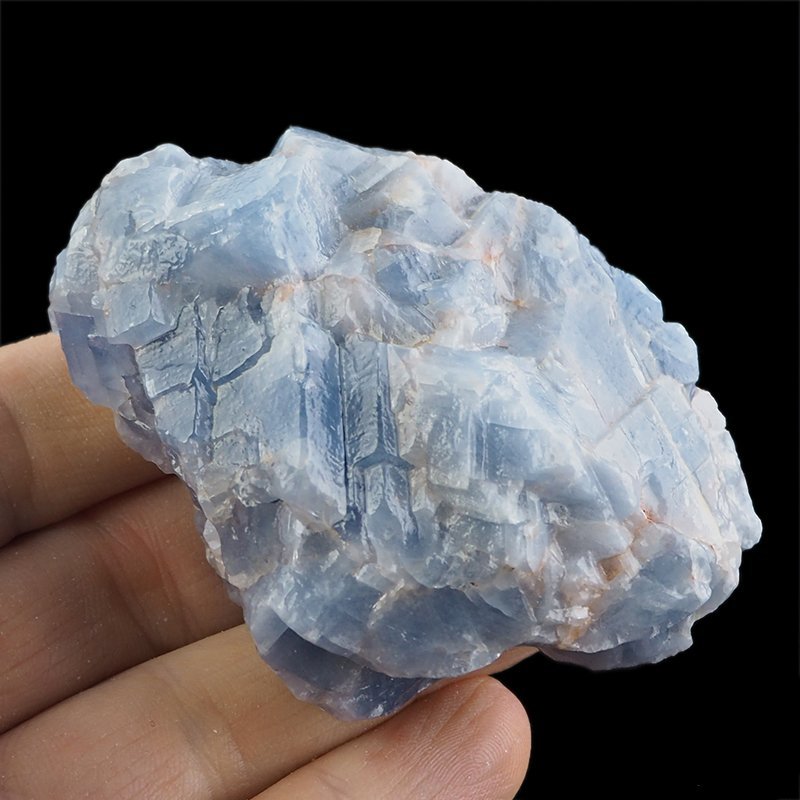 KALCYT SZAFIROWY (NIEBIESKI) - BRYŁKA - 74 mm - MEKSYK