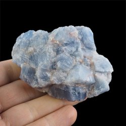 KALCYT SZAFIROWY (NIEBIESKI) - BRYŁKA - 74 mm - MEKSYK