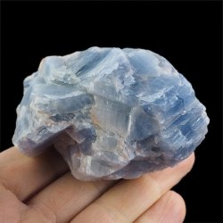 KALCYT SZAFIROWY (NIEBIESKI) - BRYŁKA - 78 mm - MEKSYK