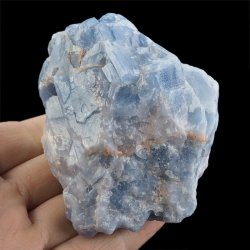 KALCYT SZAFIROWY (NIEBIESKI) - BRYŁKA - 78 mm - MEKSYK