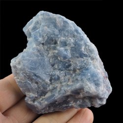 KALCYT SZAFIROWY (NIEBIESKI) - BRYŁKA - 80 mm - MEKSYK