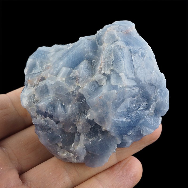 KALCYT SZAFIROWY (NIEBIESKI) - BRYŁKA - 64 mm - MEKSYK