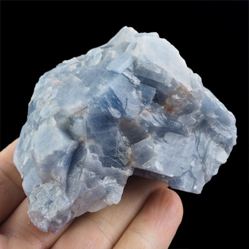 KALCYT SZAFIROWY (NIEBIESKI) - BRYŁKA - 81 mm - MEKSYK