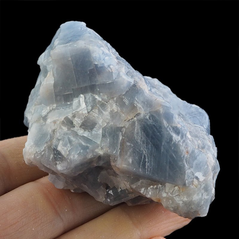 KALCYT SZAFIROWY (NIEBIESKI) - BRYŁKA - 73 mm - MEKSYK