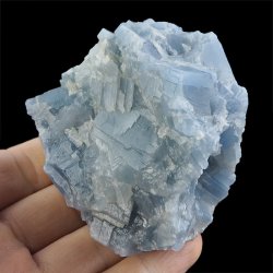 KALCYT SZAFIROWY (NIEBIESKI) - BRYŁKA - 75 mm - MEKSYK