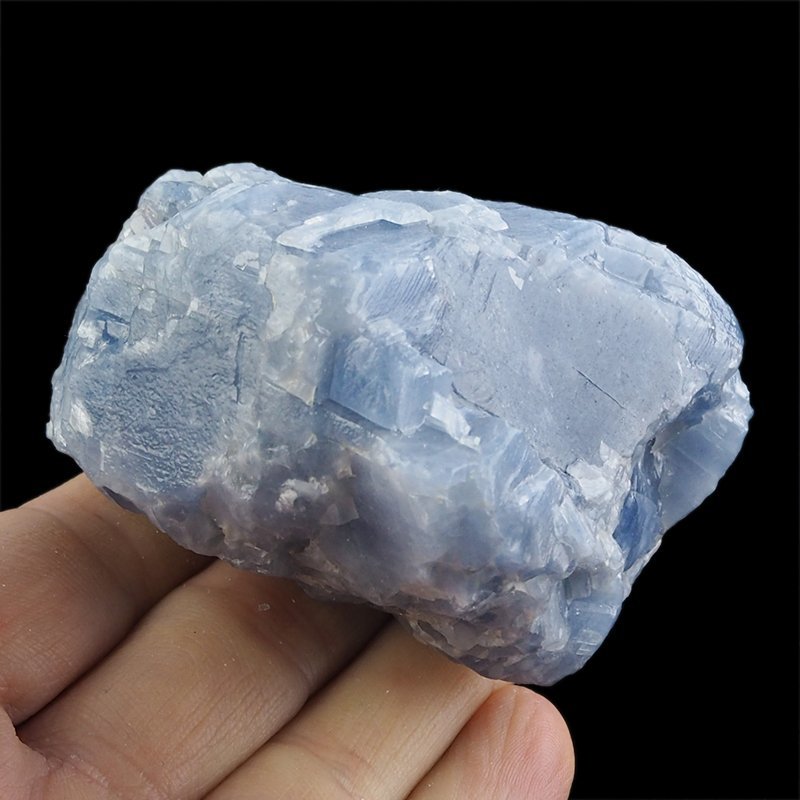 KALCYT SZAFIROWY (NIEBIESKI) - BRYŁKA - 76 mm - MEKSYK