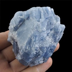 KALCYT SZAFIROWY (NIEBIESKI) - BRYŁKA - 76 mm - MEKSYK