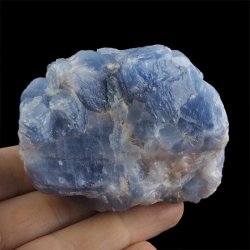 KALCYT SZAFIROWY (NIEBIESKI) - BRYŁKA - 75 mm - MEKSYK