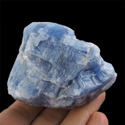 KALCYT SZAFIROWY (NIEBIESKI) - BRYŁKA - 75 mm - MEKSYK