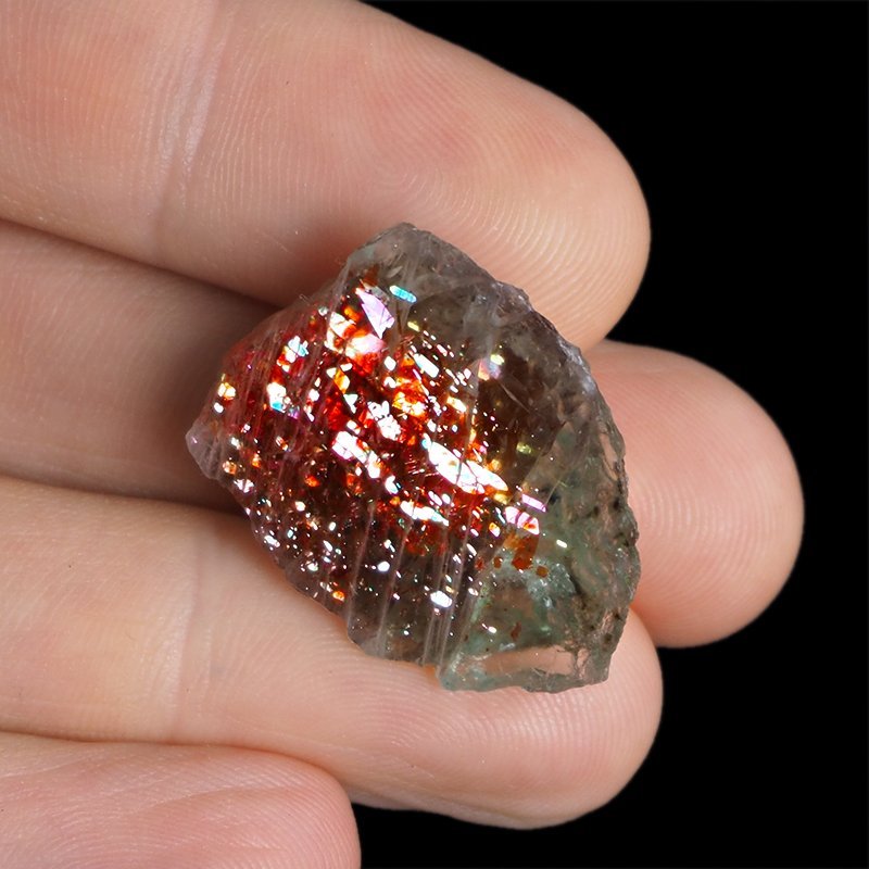 KAMIEŃ SŁONECZNY - ZGŁAD - 27 mm - TANZANIA