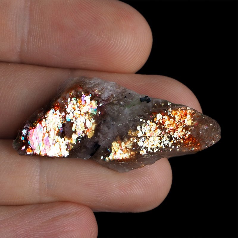 KAMIEŃ SŁONECZNY - ZGŁAD - 41 mm - TANZANIA