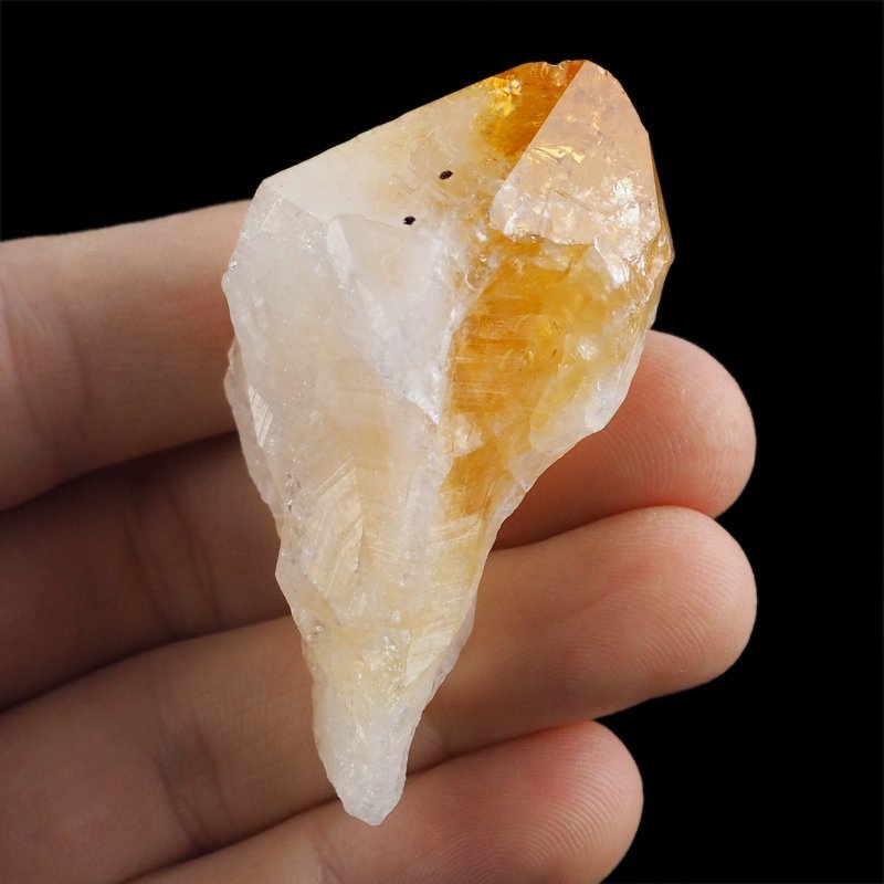 CYTRYN - MONOKRYSZTAŁ - 60 mm - BRAZYLIA