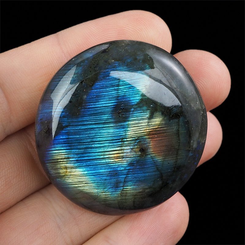 LABRADORYT - OTOCZAK - 42 mm - MADAGASKAR