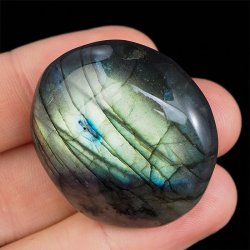 LABRADORYT - OTOCZAK - 36 mm - MADAGASKAR