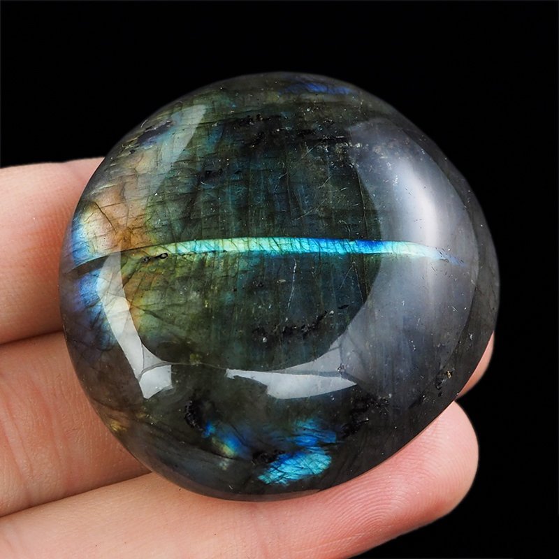 LABRADORYT - OTOCZAK - 46 mm - MADAGASKAR