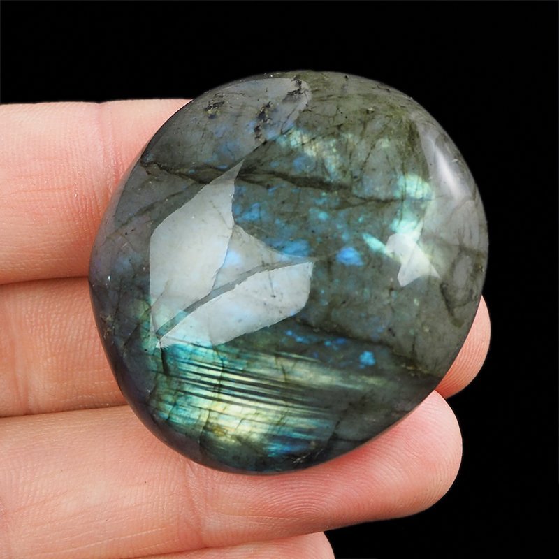 LABRADORYT - OTOCZAK - 40 mm - MADAGASKAR