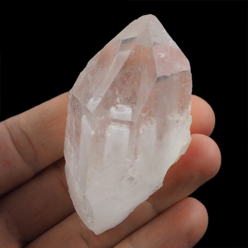 KRYSZTAŁ GÓRSKI - MONOKRYSZTAŁ WIERCONY - 65 mm - BRAZYLIA