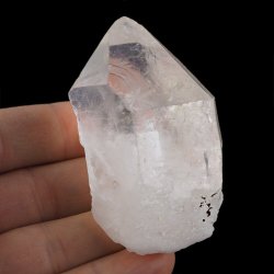 KRYSZTAŁ GÓRSKI - MONOKRYSZTAŁ WIERCONY - 65 mm - BRAZYLIA