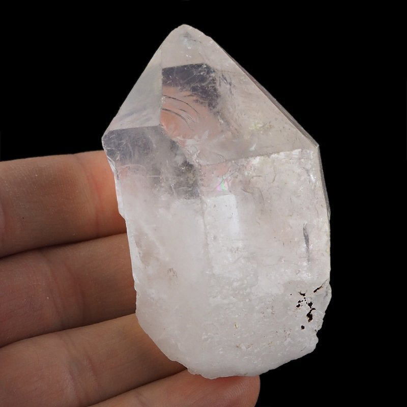 KRYSZTAŁ GÓRSKI - MONOKRYSZTAŁ WIERCONY - 65 mm - BRAZYLIA