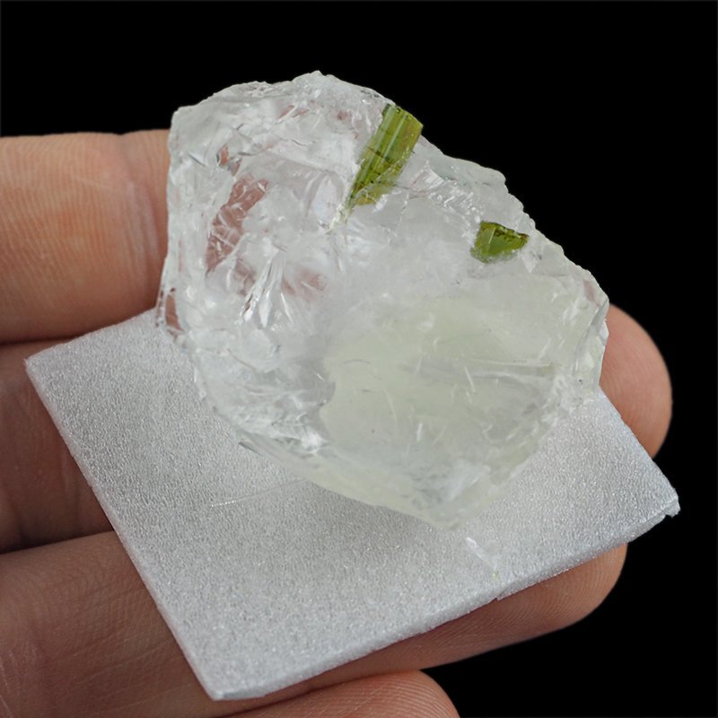 ZIELONY TURMALIN WERDELIT, KRYSZTAŁ GÓRSKI - 38 mm - BRAZYLIA