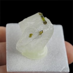 ZIELONY TURMALIN WERDELIT, KRYSZTAŁ GÓRSKI - 30 mm - BRAZYLIA