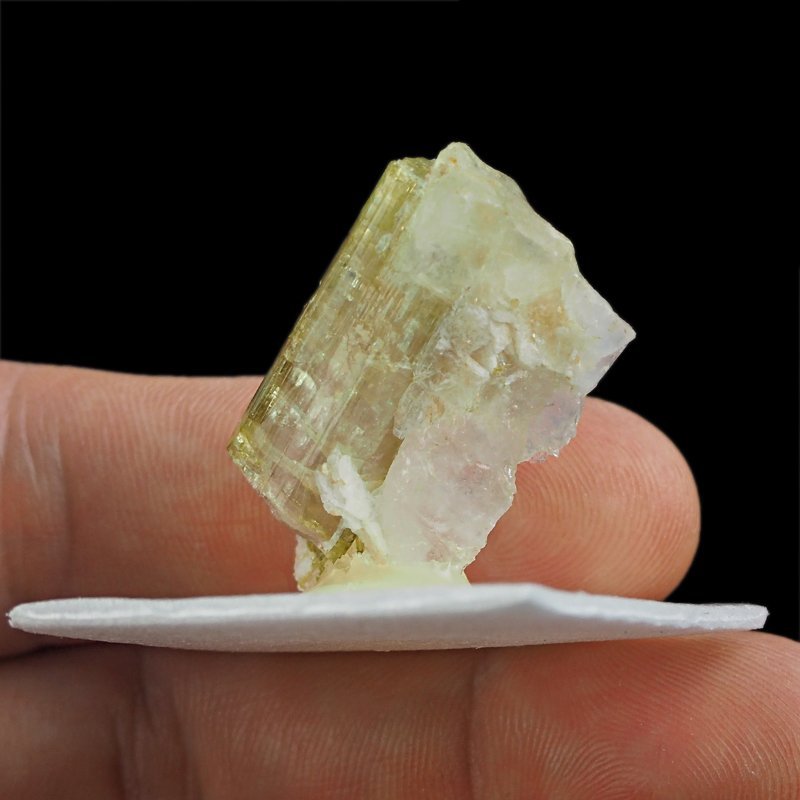 TURMALIN ARBUZOWY, KRYSZTAŁ GÓRSKI - 35 mm - BRAZYLIA