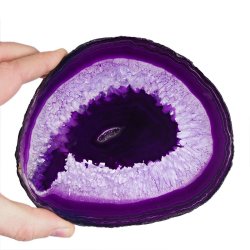 AGAT FIOLETOWY - PLASTER - 150 mm - BRAZYLIA