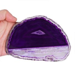 AGAT FIOLETOWY - PLASTER - 149 mm - BRAZYLIA