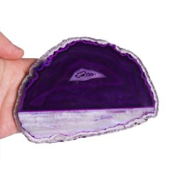 AGAT FIOLETOWY - PLASTER - 149 mm - BRAZYLIA