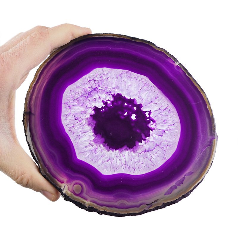 AGAT FIOLETOWY - PLASTER - 169 mm - BRAZYLIA