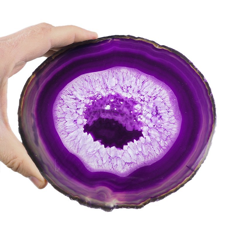 AGAT FIOLETOWY - PLASTER - 169 mm - BRAZYLIA