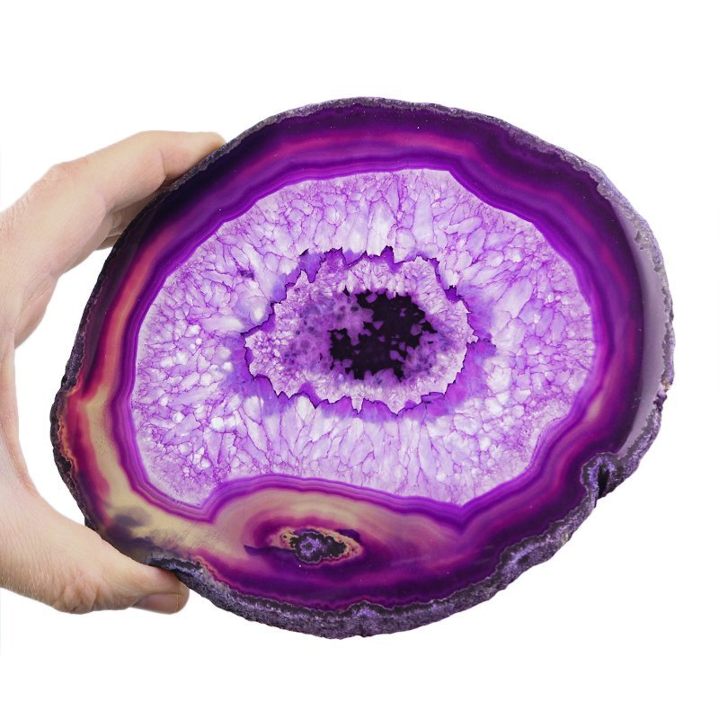 AGAT FIOLETOWY - PLASTER - 183 mm - BRAZYLIA