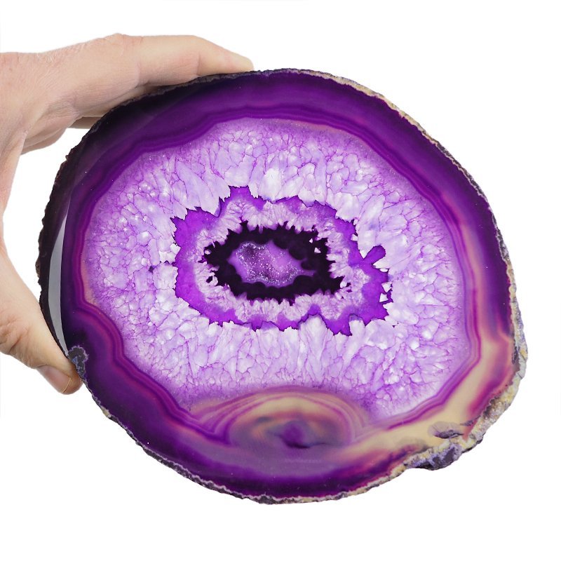 AGAT FIOLETOWY - PLASTER - 183 mm - BRAZYLIA