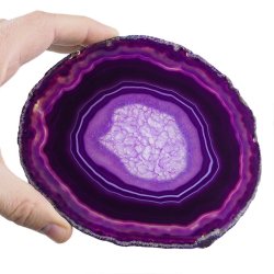AGAT FIOLETOWY - PLASTER - 142 mm - BRAZYLIA