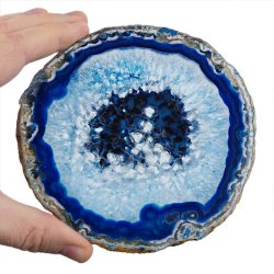 AGAT NIEBIESKI - PLASTER - 134 mm - BRAZYLIA