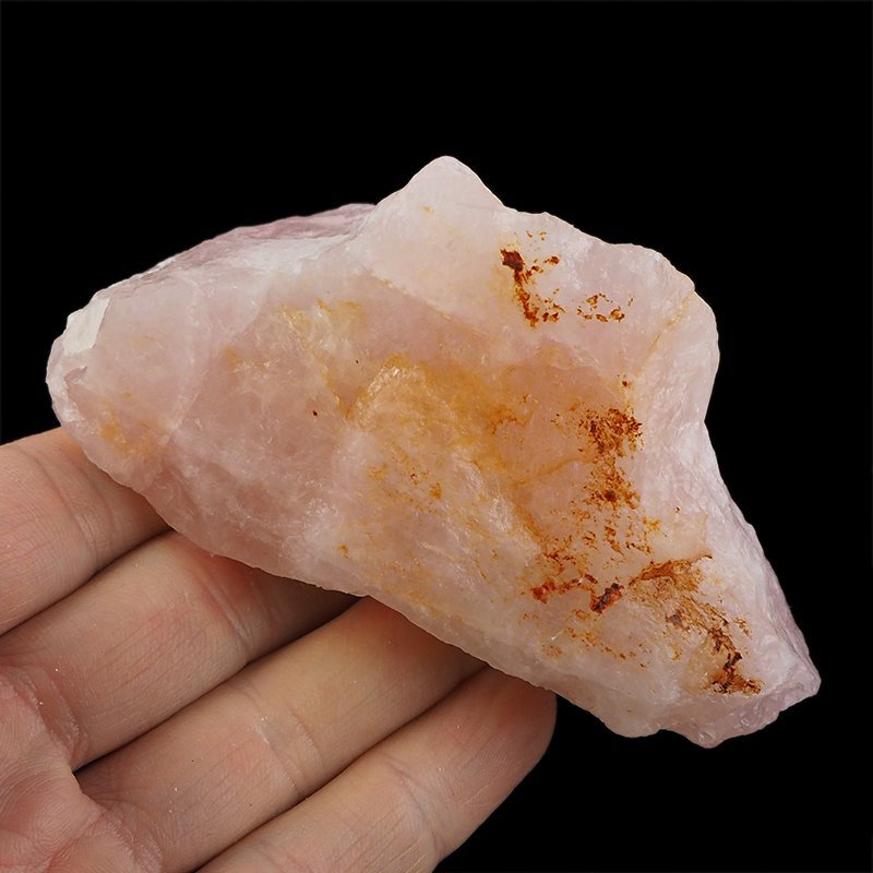 KWARC RÓŻOWY - BRYŁKA - 100 mm - NAMIBIA