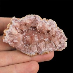 KWARC RÓŻOWY - "RÓŻOWY AMETYST", "PINK AMETHYST" - 65mm - ARGENTYNA