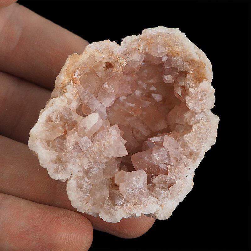 KWARC RÓŻOWY - "RÓŻOWY AMETYST", "PINK AMETHYST" - GEODA - 53mm - ARGENTYNA