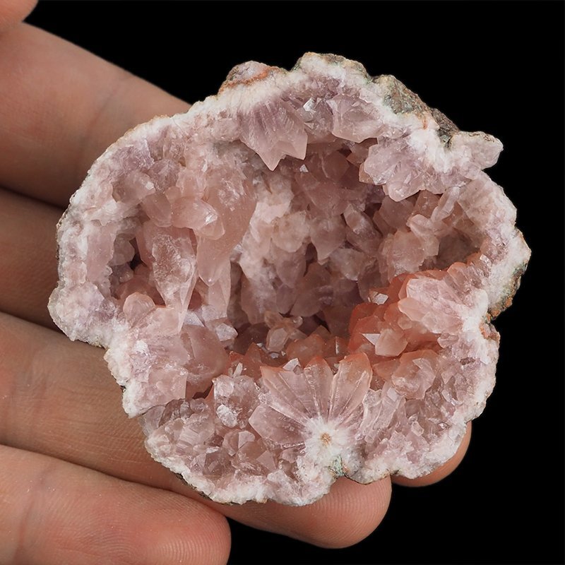KWARC RÓŻOWY - "RÓŻOWY AMETYST", "PINK AMETHYST" - GEODA - 61 mm - ARGENTYNA