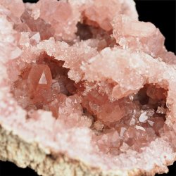 KWARC RÓŻOWY - "RÓŻOWY AMETYST", "PINK AMETHYST" - GEODA - 61 mm - ARGENTYNA