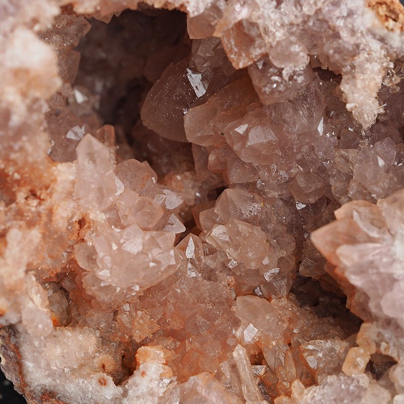 KWARC RÓŻOWY - "RÓŻOWY AMETYST", "PINK AMETHYST" - GEODA - 65 mm - ARGENTYNA